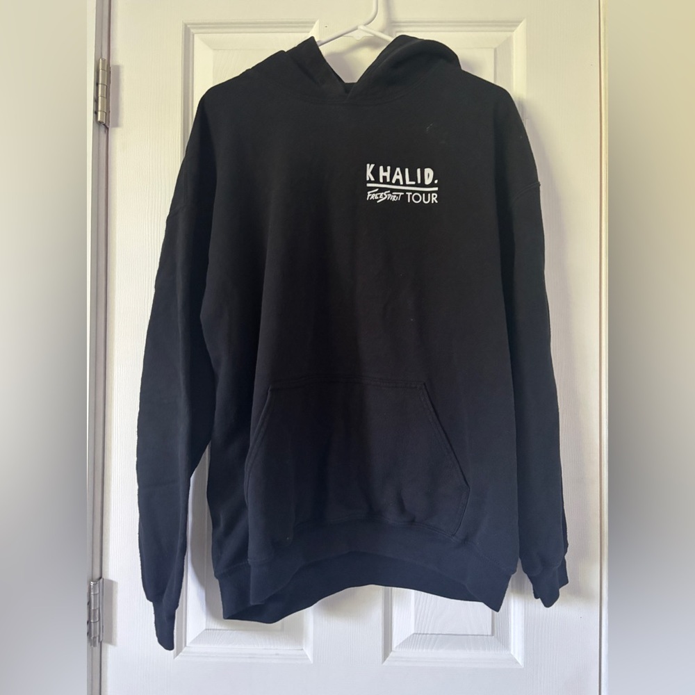 Khalid Free Spirit Black Tour Hoodie